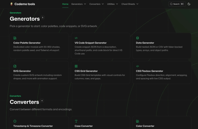 My project Codemo Tools